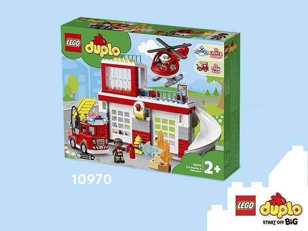 Fire station lego online duplo