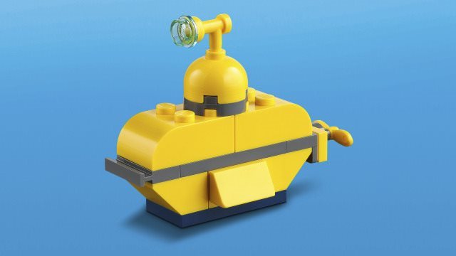 Lego classic submarine discount instructions