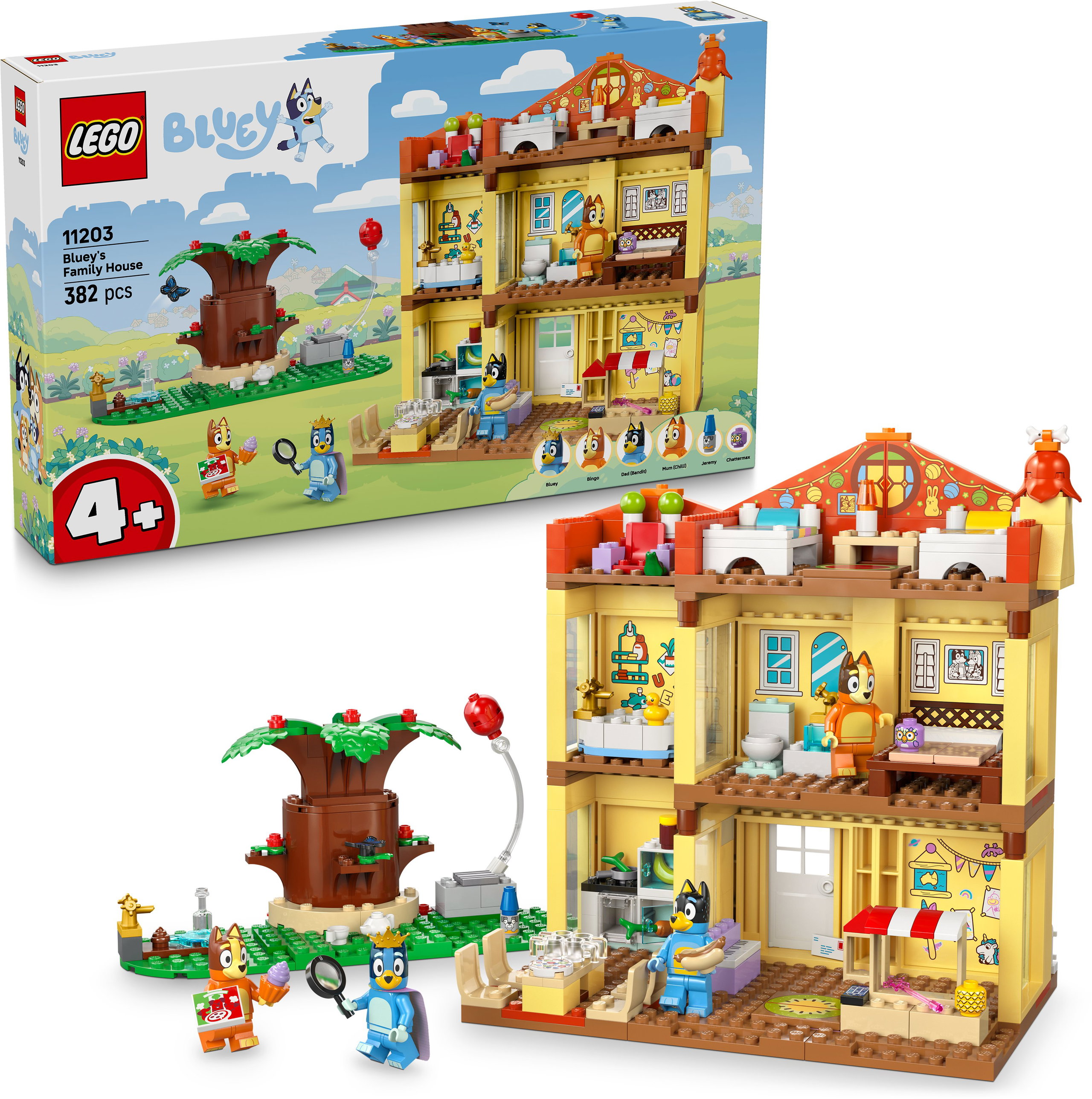LEGO® Bluey Bluey családi háza 11203