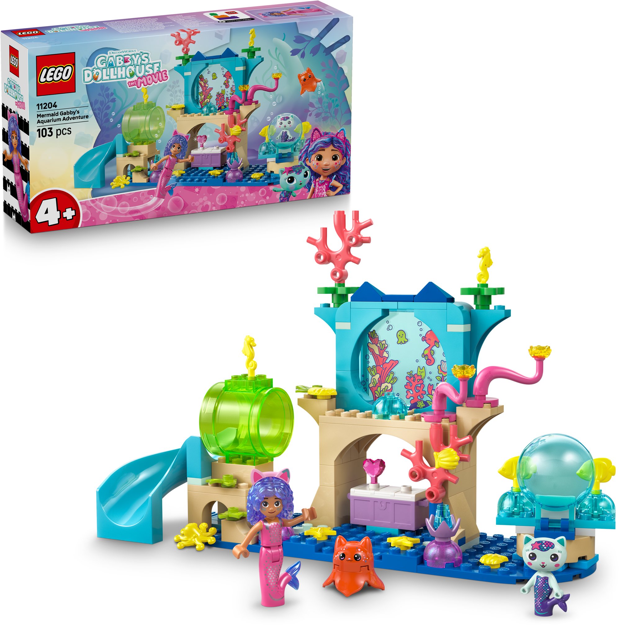 LEGO® Gabby babaháza 11204 Sellő Gabi kalandjai a víz alatti világban