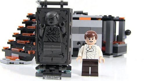 Lego star wars han solo in carbonite set hot sale