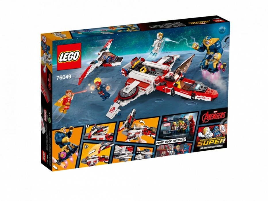 LEGO Super Heroes 76049 Avenjet Space Mission - Building Set | Alza.cz