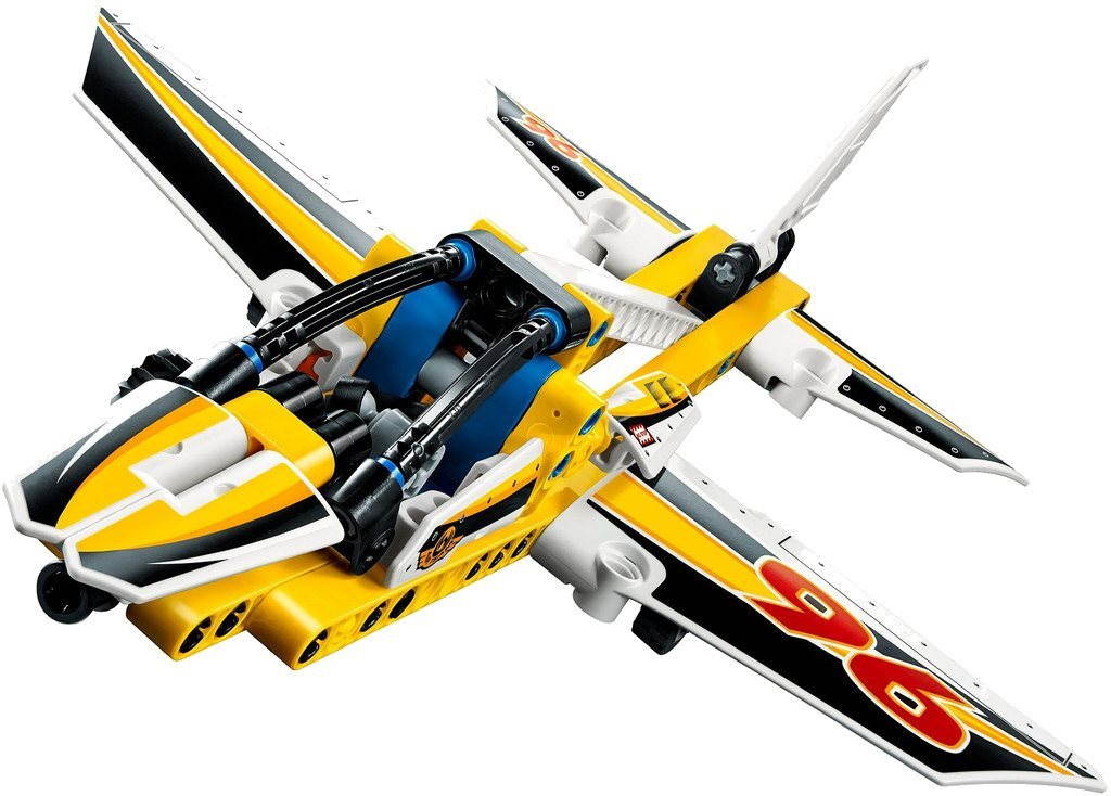 Lego technic yellow discount plane