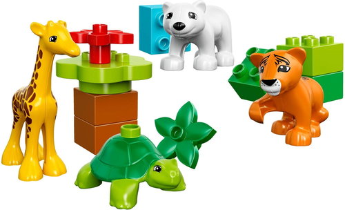 LEGO DUPLO 10801 Baby Animals - Building Set - Main image