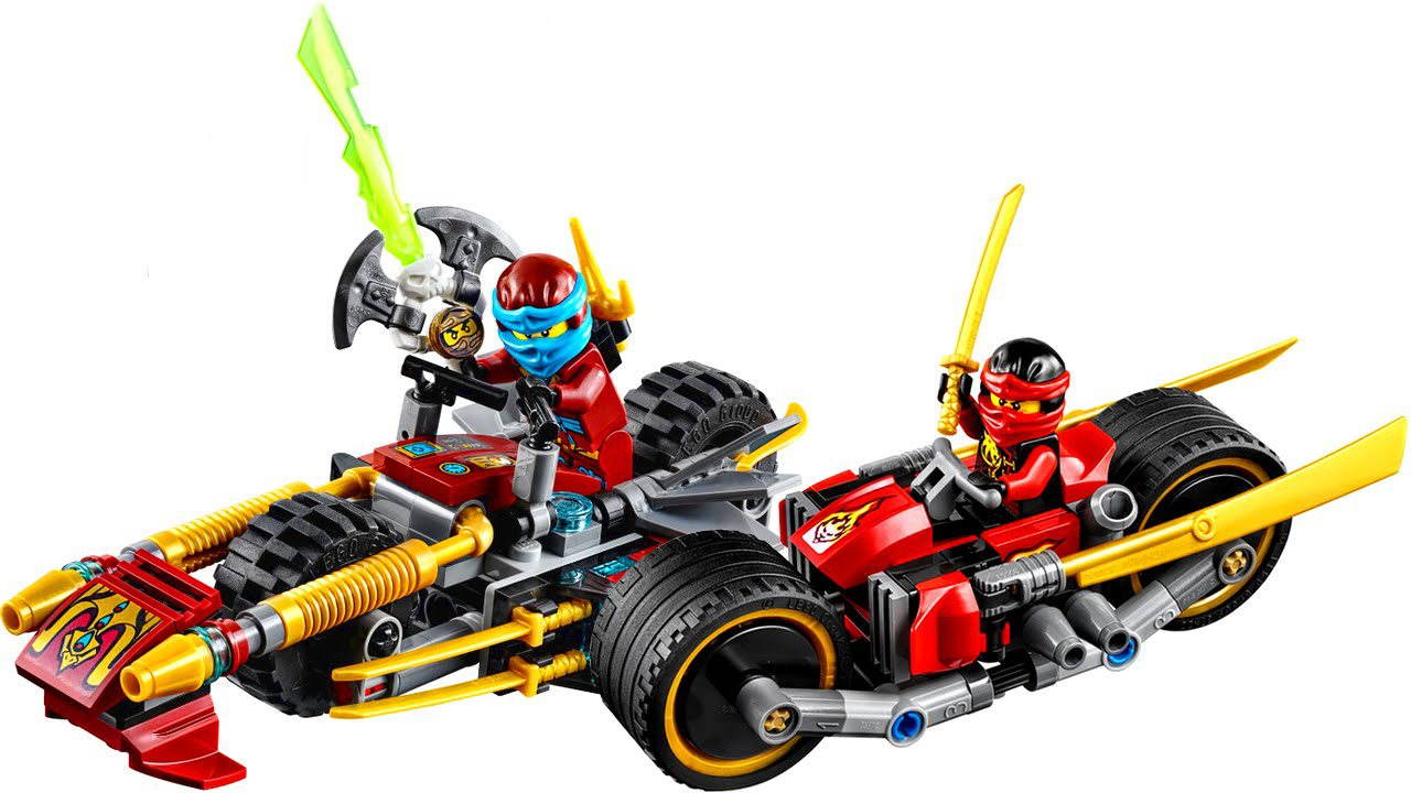 Lego ninjago ninja bike hot sale chase