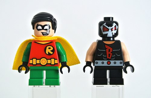 LEGO Super Heroes 76062 Mighty Micros Robin vs. Bane Building