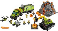 LEGO City 60124 Sopeční prieskumníci, Sopečná základňa prieskumníkov - Stavebnica