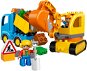 LEGO DUPLO 10812 Teherautó és lánctalpas exkavátor - LEGO