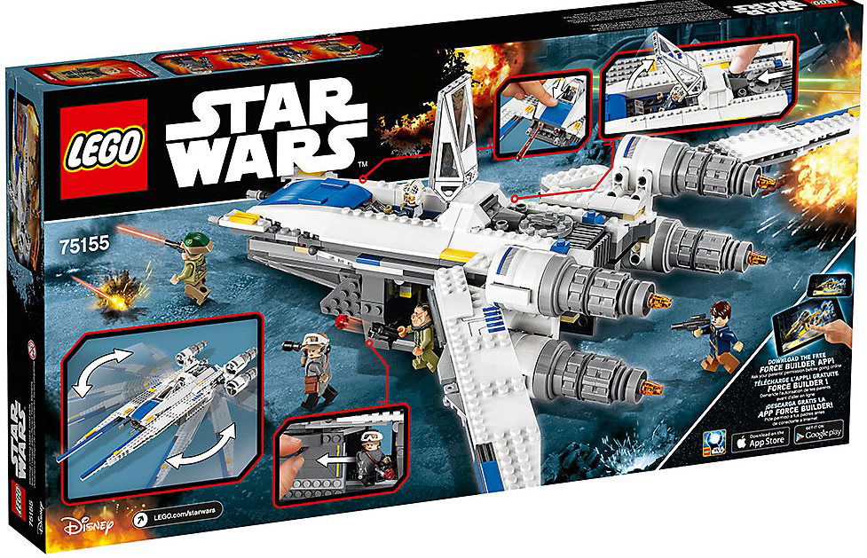 LEGO Star Wars 75155 Rebel U Wing Fighter Building Set alza.sk