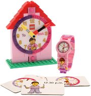 LEGO Time Teacher 9005039 pink - Watch Gift Set