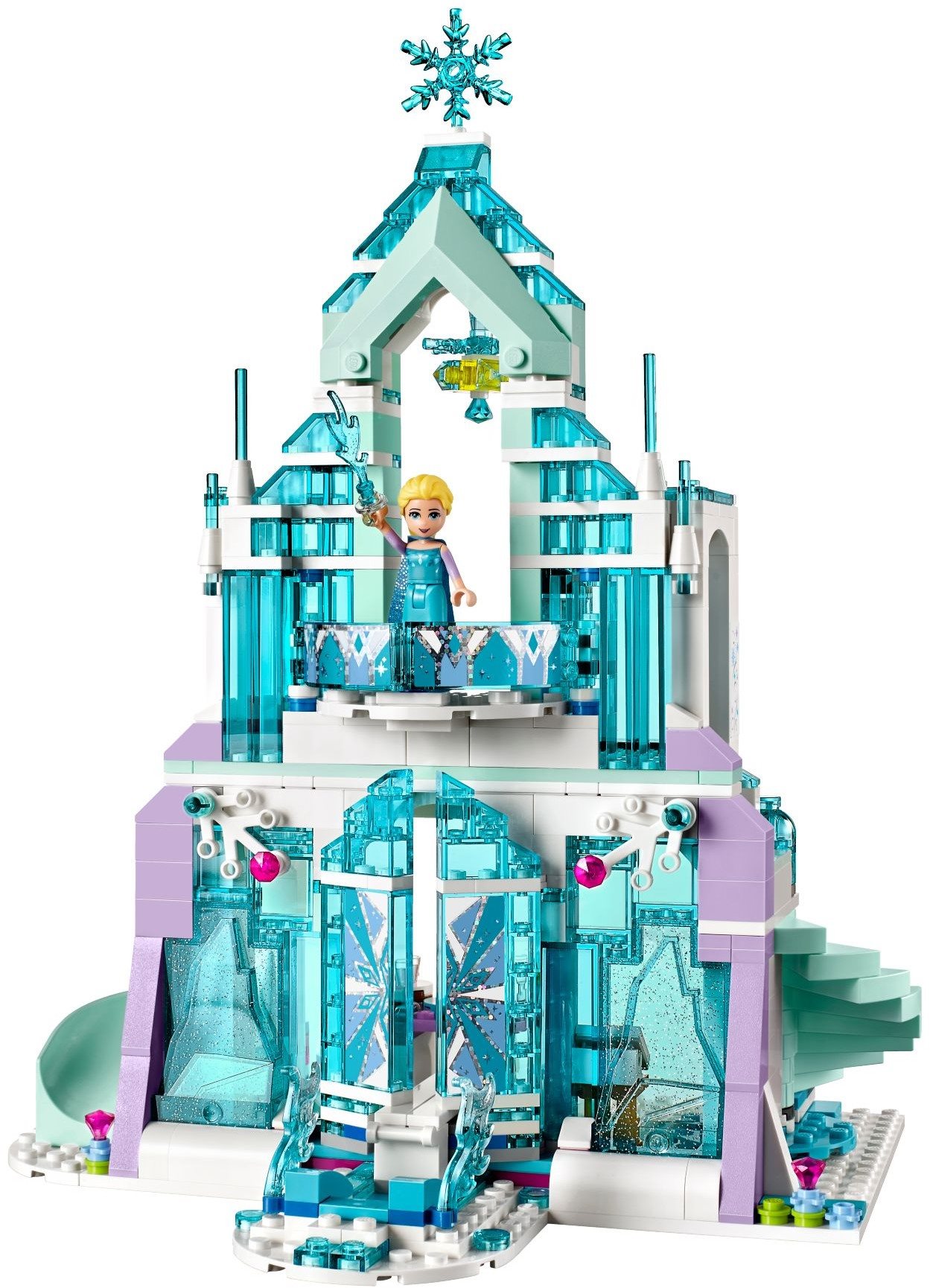 Lego elsa ice discount castle