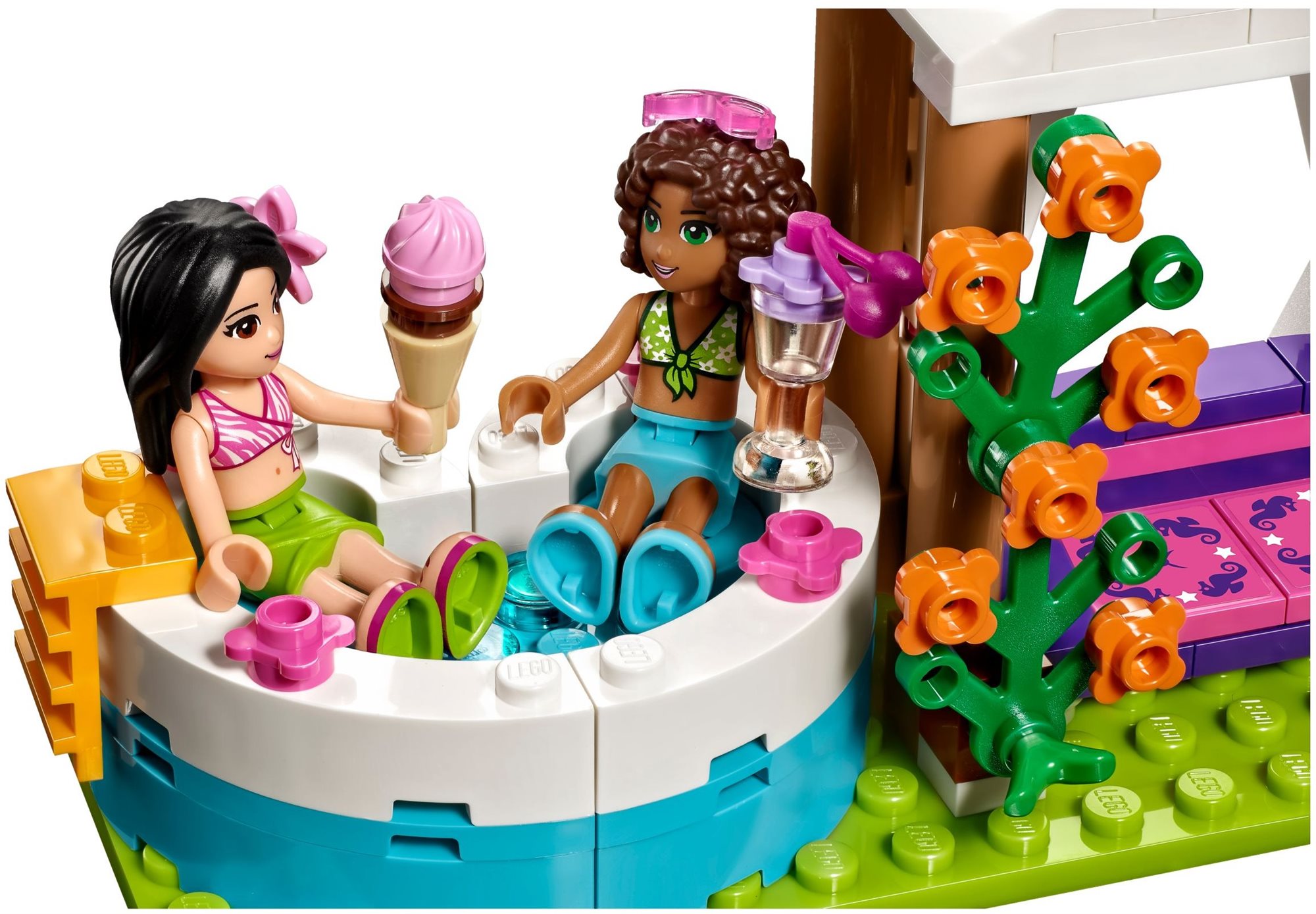 Heartlake pool shop lego