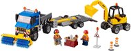 LEGO City 60152 Zametacie vozidlo a bager - Stavebnica
