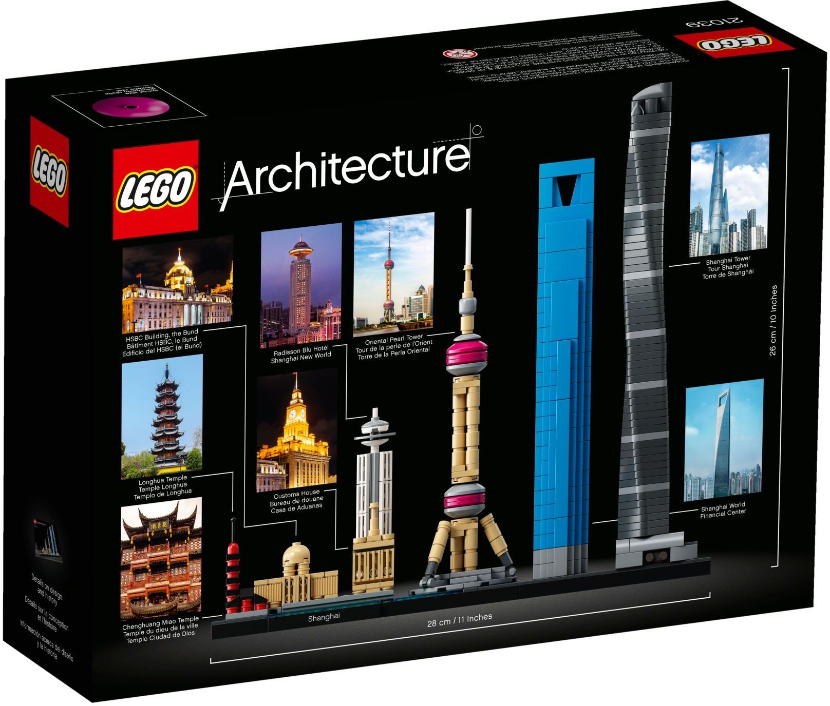 LEGO Architecture 21039 Shanghai LEGO Set Alza.cz