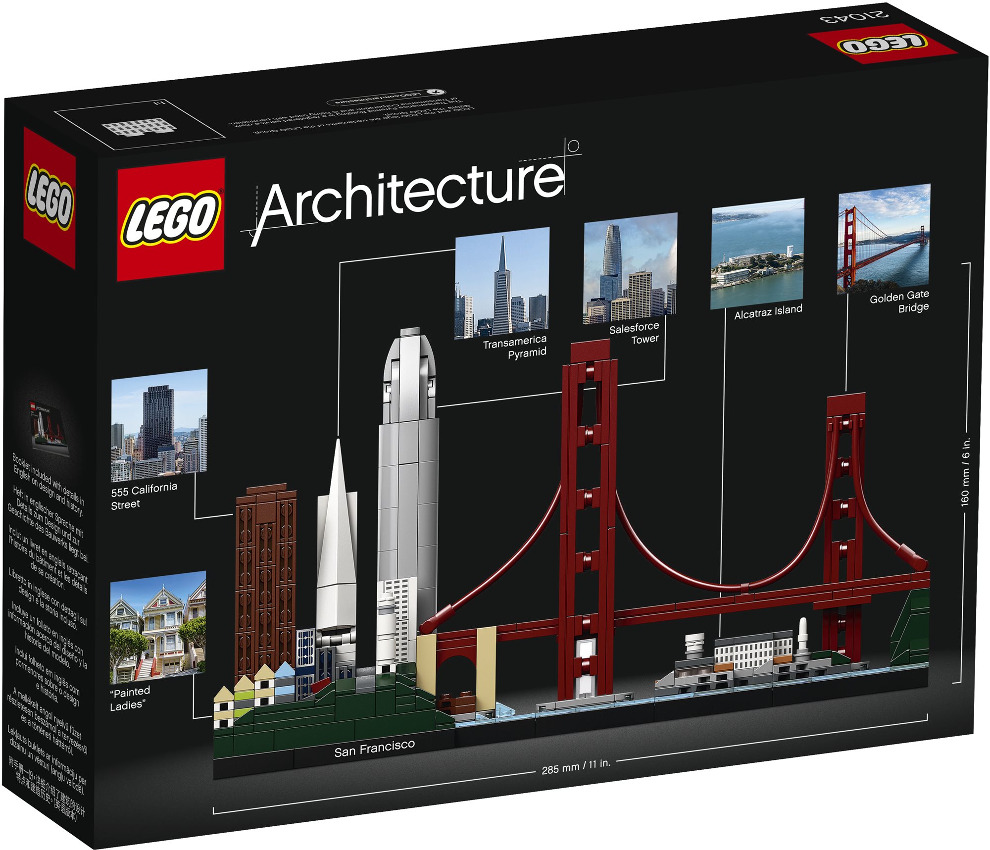 LEGO Architecture 21043 San Francisco LEGO Set Alza.cz