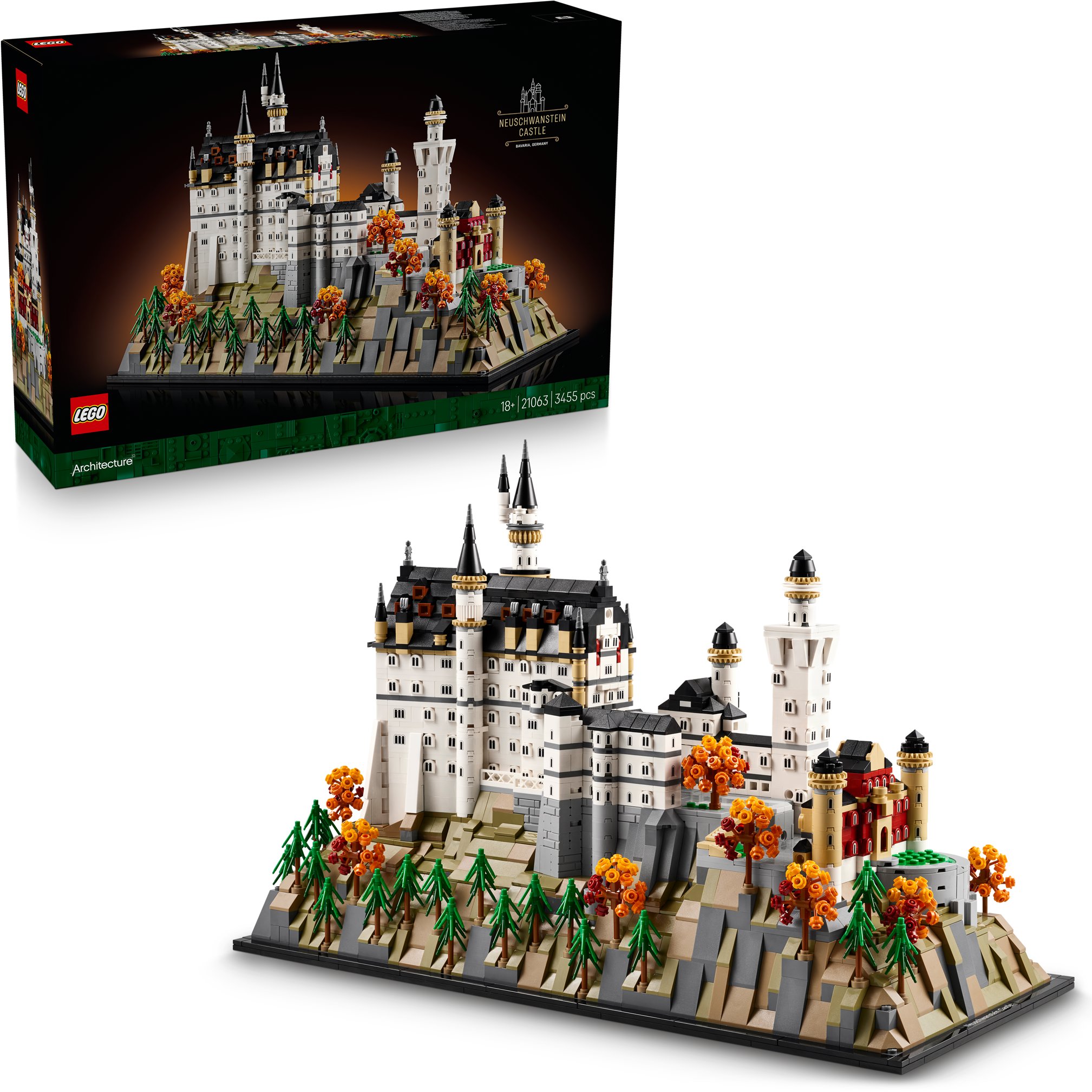 LEGO stavebnice LEGO® Architecture 21063 Zámek Neuschwanstein