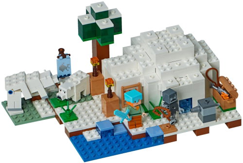 LEGO Minecraft 21142 Arctic Circle Igloo - Building Set - Main image