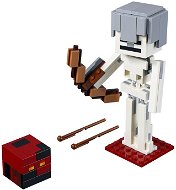 LEGO Minecraft 21150 Minecraft veľká figúrka: Kostlivec s pekelným slizom - Stavebnica