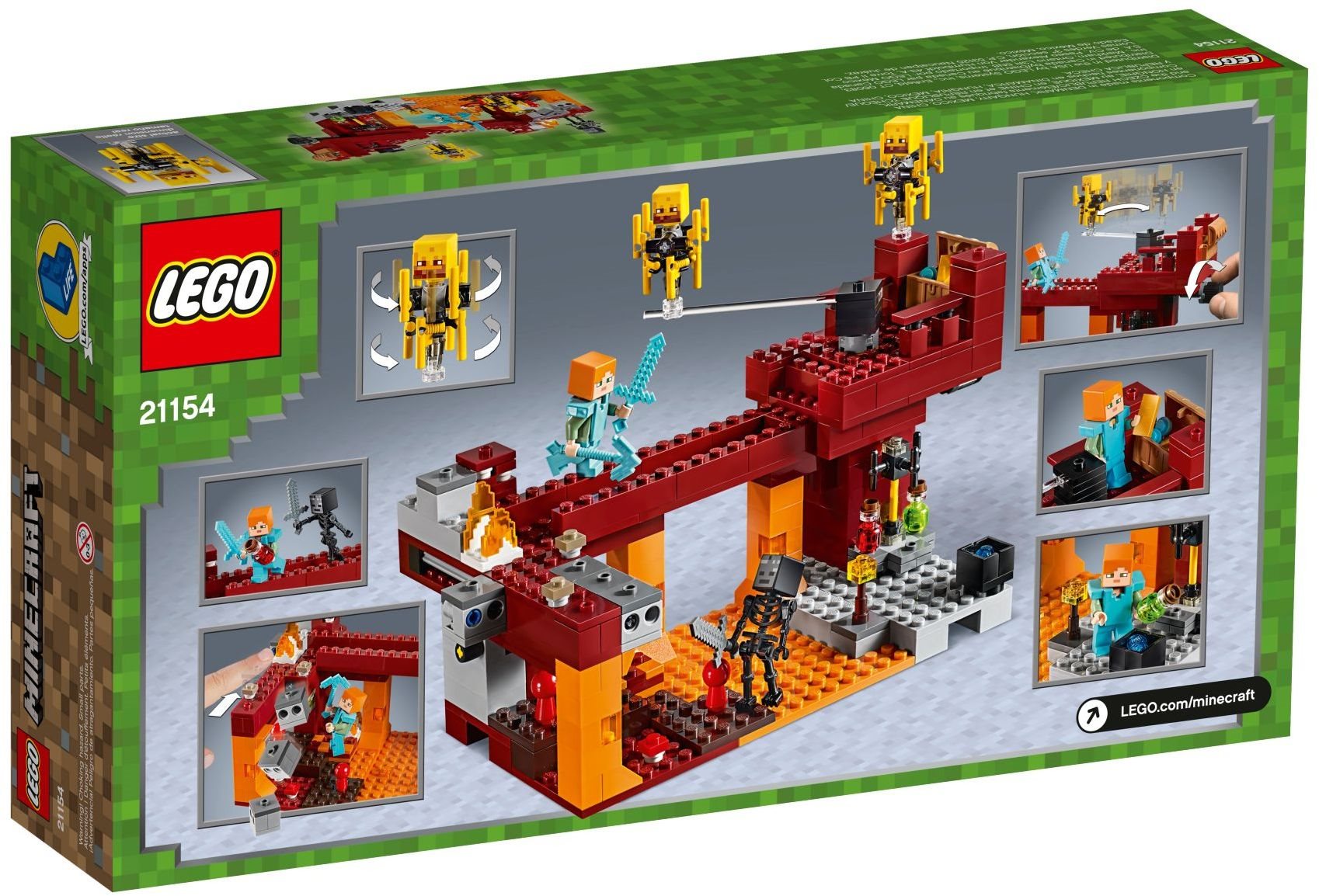 Lego minecraft 21154 online instructions