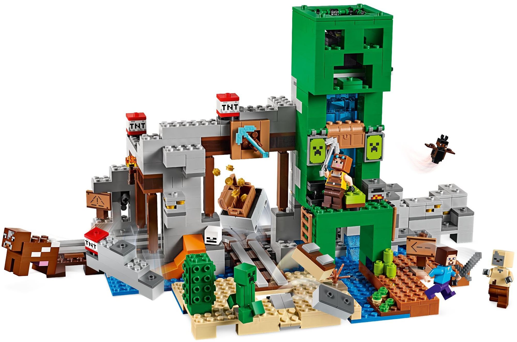 Lego store minecraft creepers