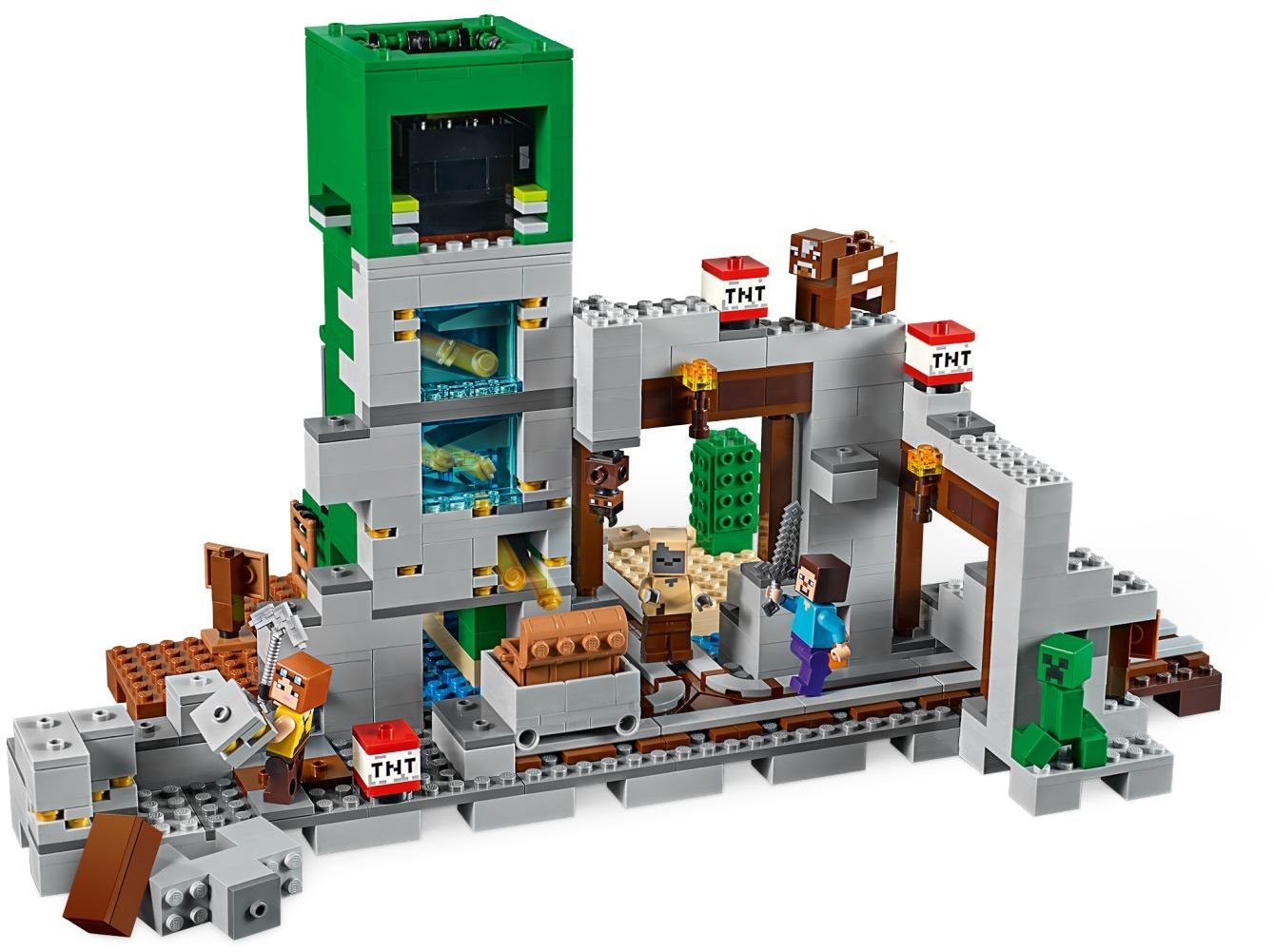 Lego minecraft best sale creepers part 5