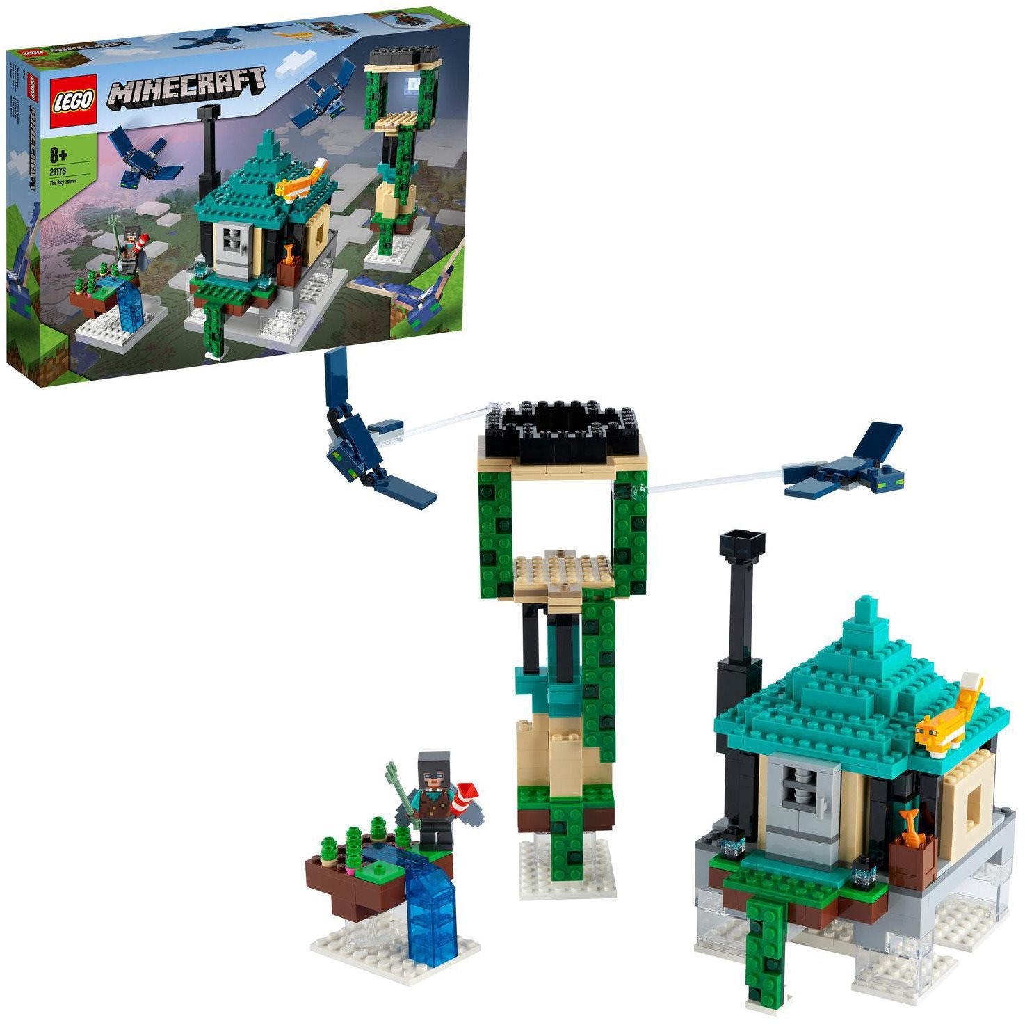 LEGO Minecraft 21173 The Sky Tower LEGO Set Alza.cz