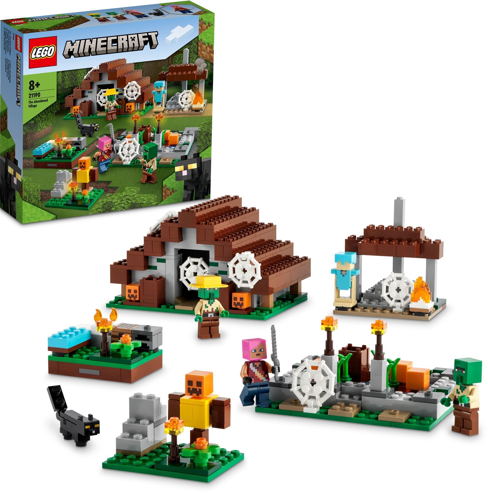 LEGO Minecraft 21190 Abandoned Village LEGO Set Alza.cz