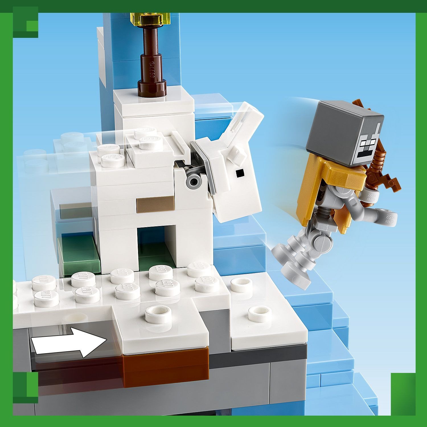 Lego minecraft outlet skull arena instructions