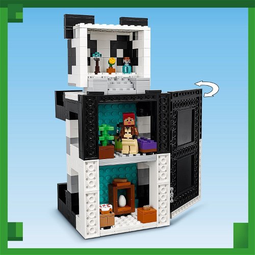 Building a PANDA SANCTUARY in Minecraft 