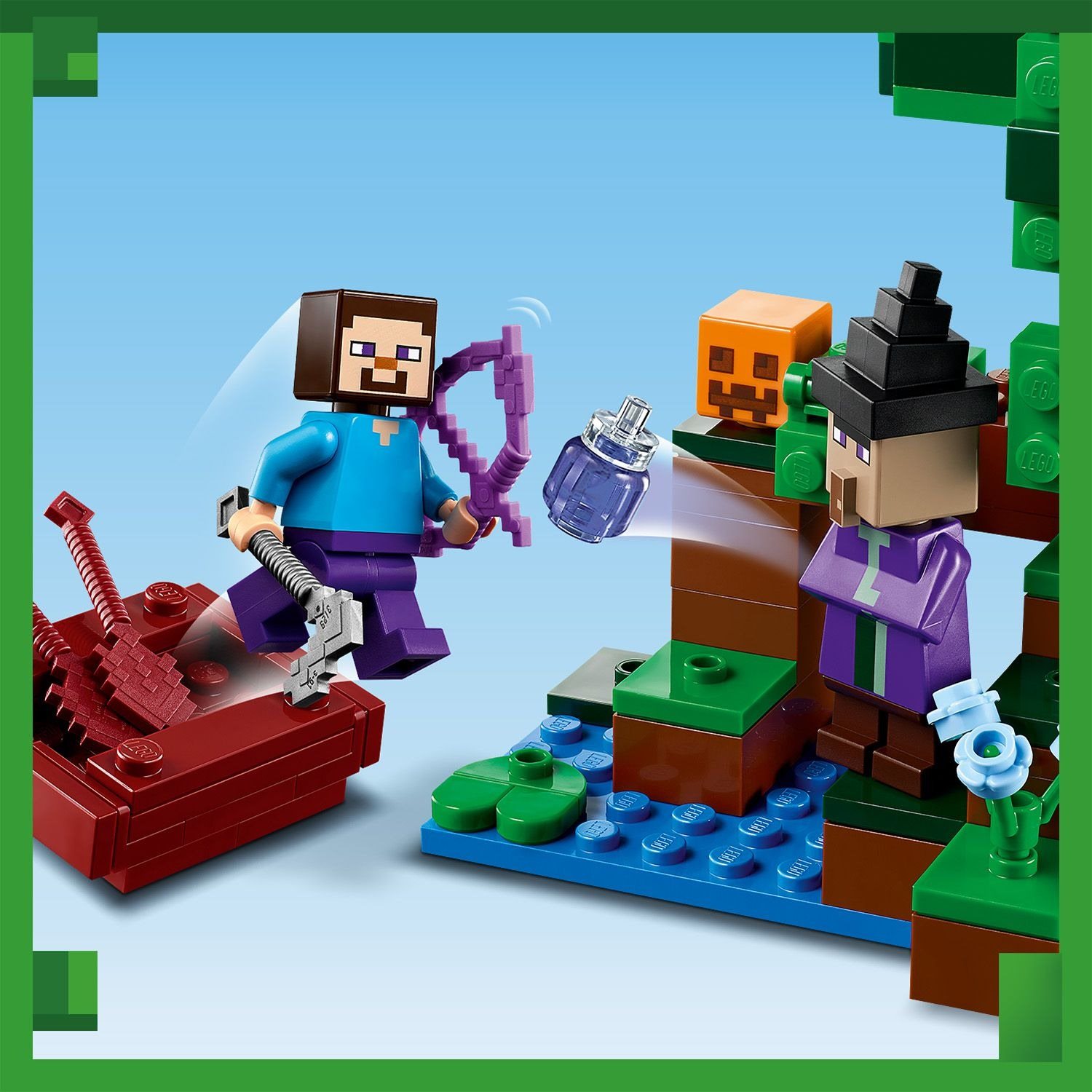 Lego sales minecraft witch