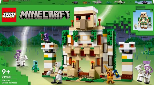 Lego Minecraft The Iron Golem Fortress Minecraft Toy 21250 : Target