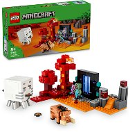 LEGO stavebnica LEGO® Minecraft® 21255 Prepadnutie portálu do Netheru - LEGO stavebnice