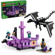 LEGO stavebnica LEGO® Minecraft® 21264 Drak z Enderu a loď z Endu - LEGO stavebnice
