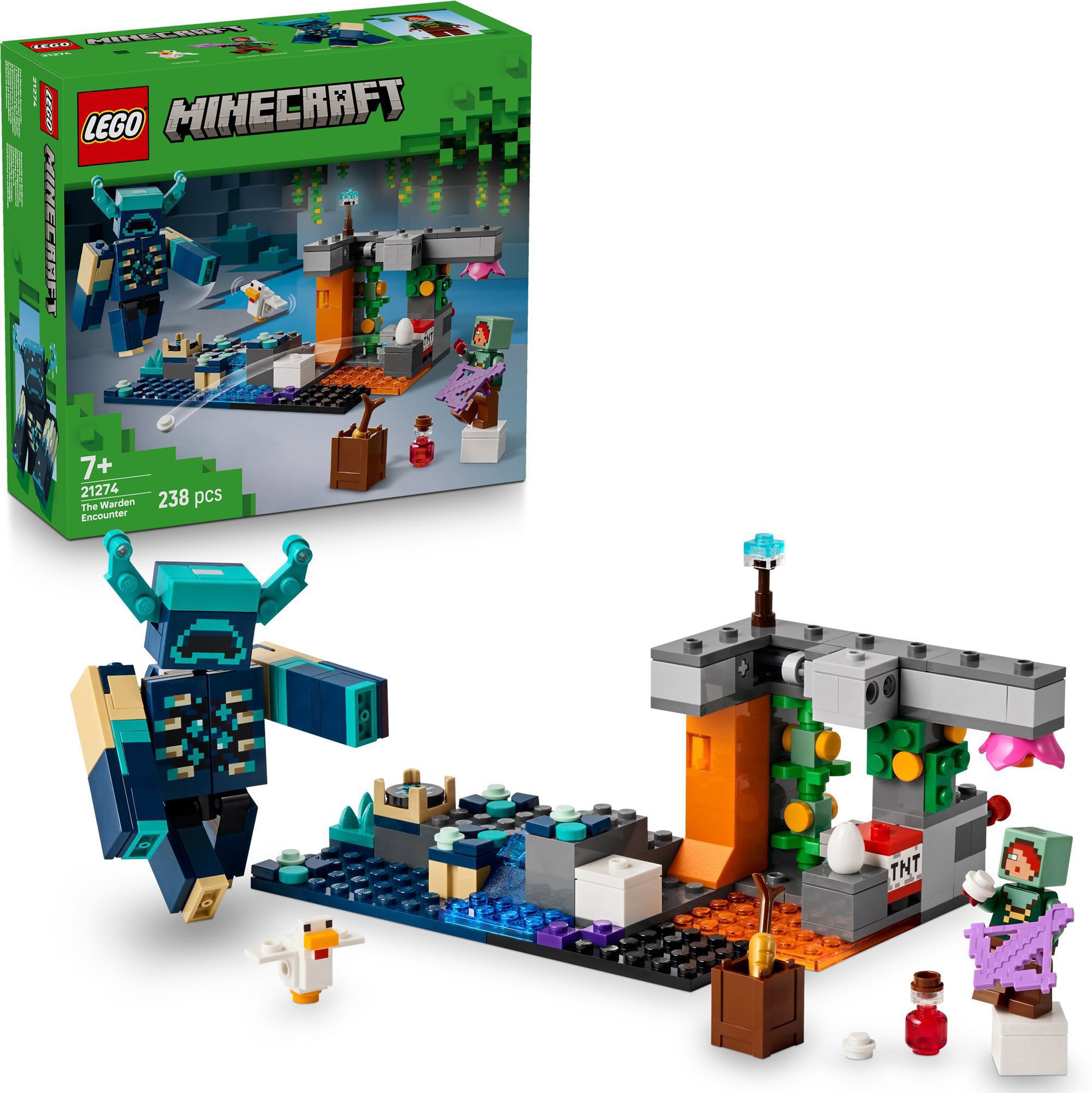 LEGO® Minecraft® Találkozás az Őrzővel 21274