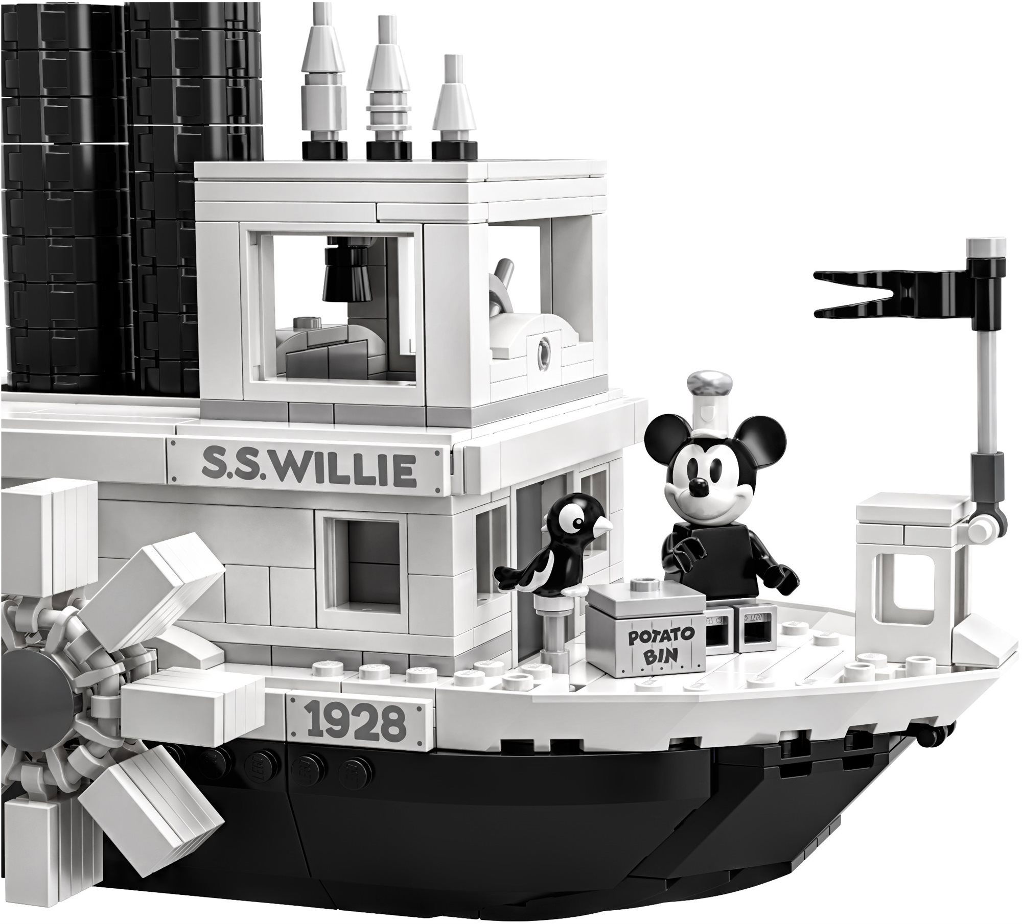 LEGO 21317 Ideas, Steamboat Willie - LEGO Set | Alza.cz