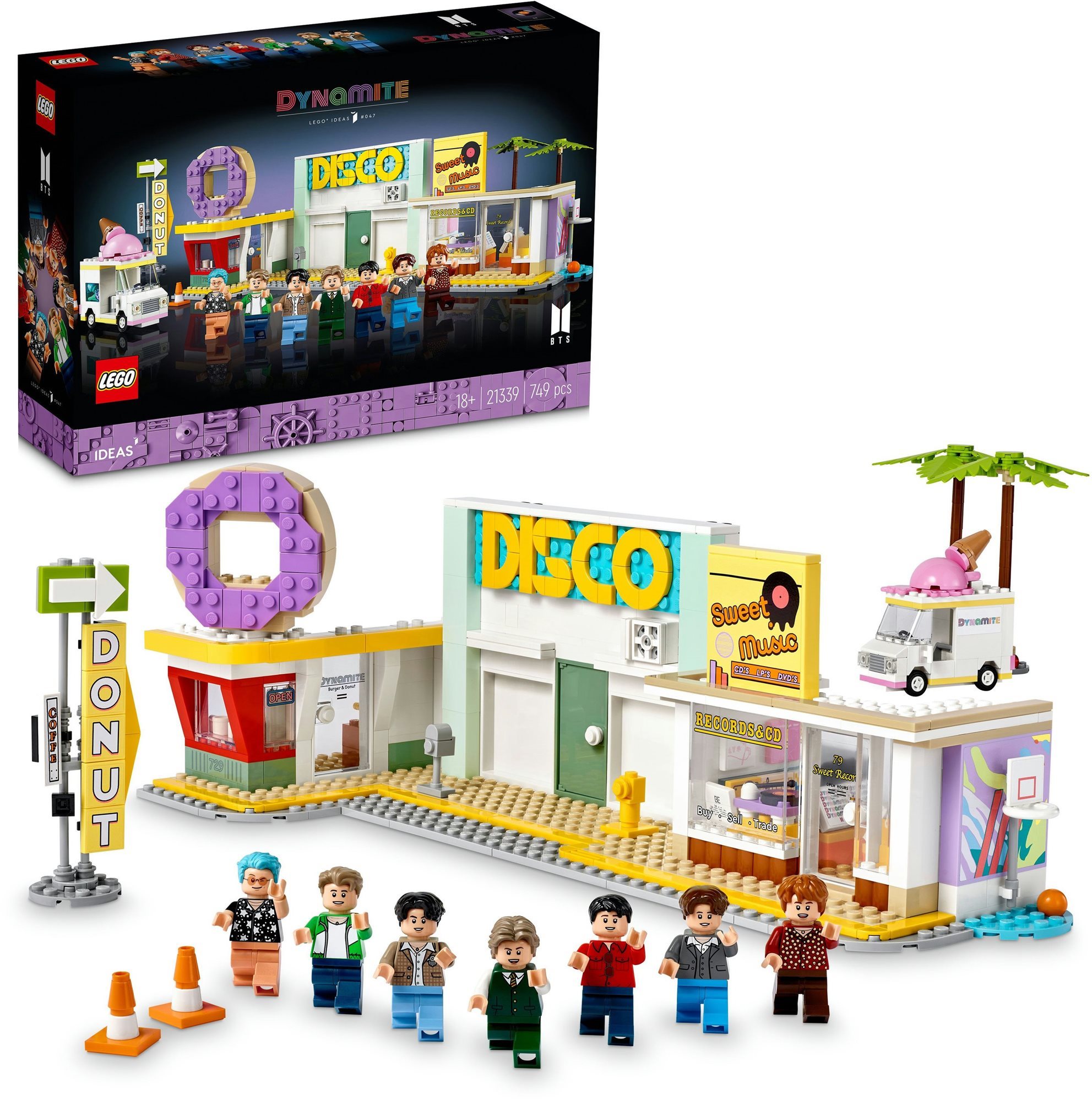 LEGO® Ideas BTS Dynamite 21339