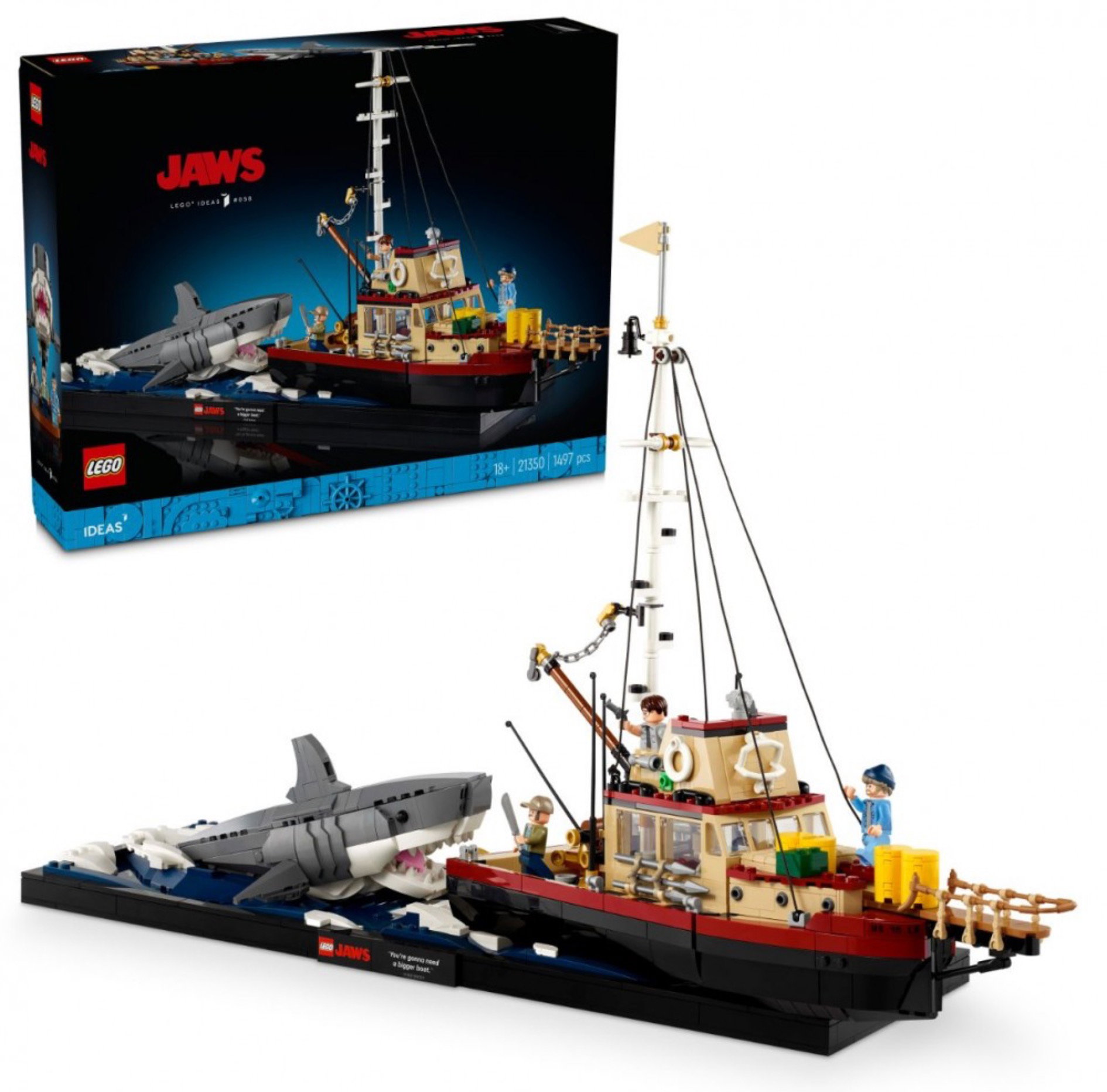 LEGO stavebnice LEGO® Ideas 21350 Čelisti