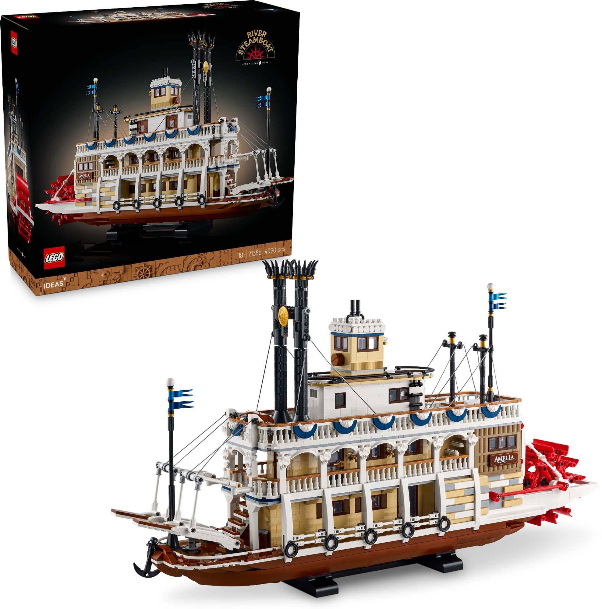 LEGO stavebnice LEGO® Ideas 21356 Říční parník