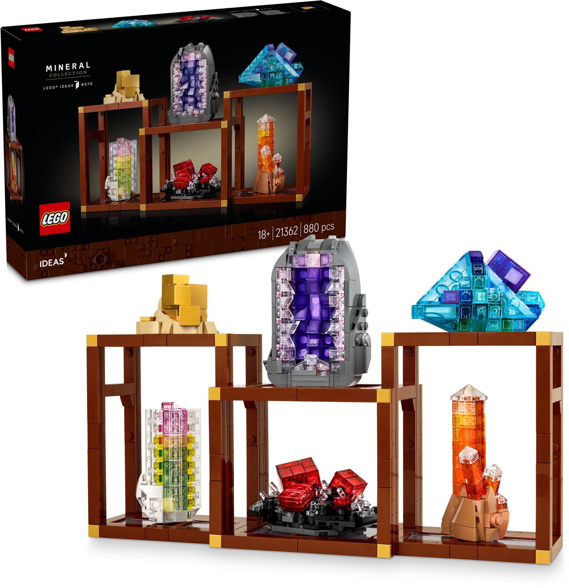 LEGO stavebnice LEGO® Ideas 21362 Sbírka minerálů