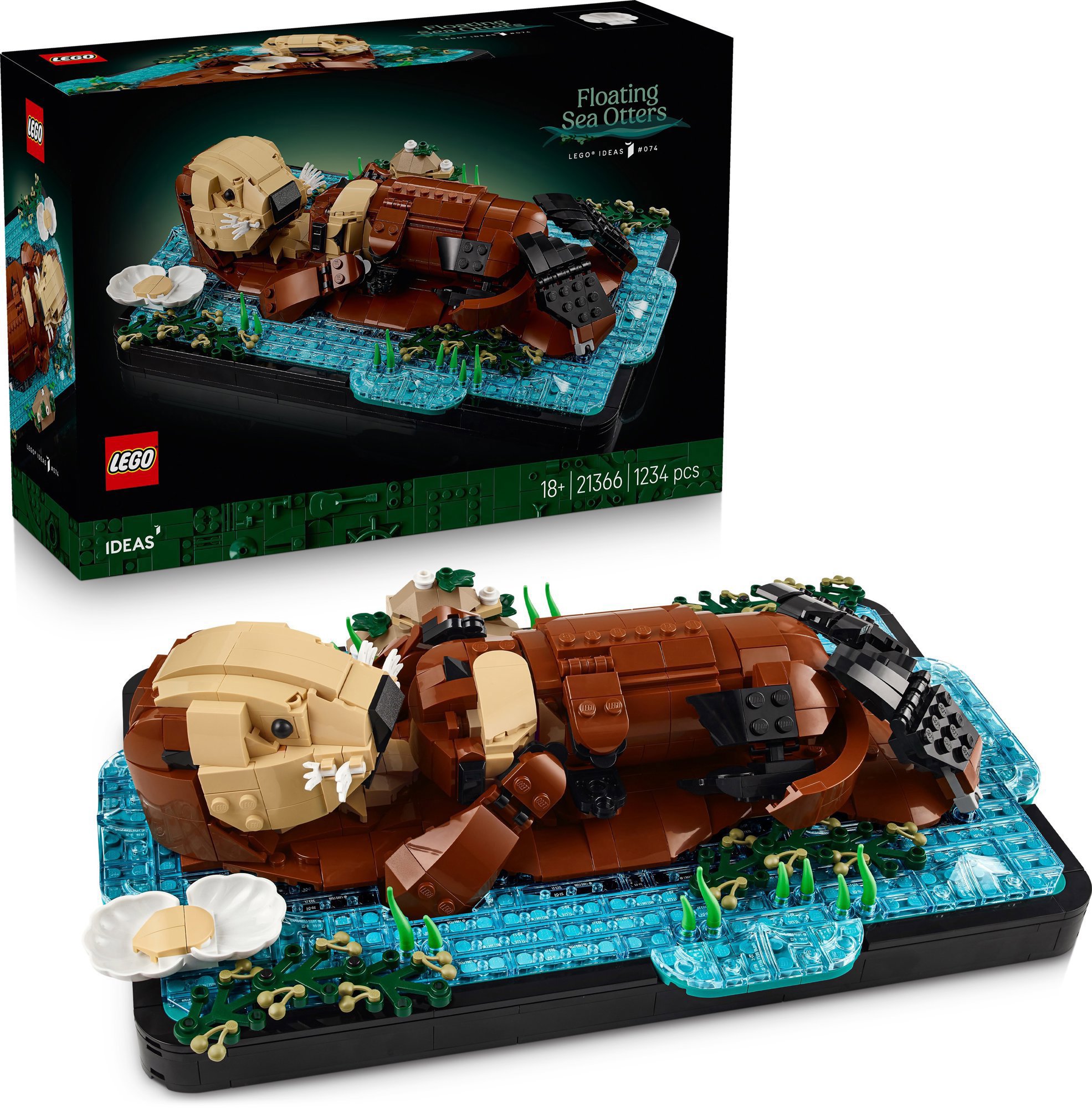 LEGO stavebnice LEGO® Ideas 21366 Plavající mořské vydry