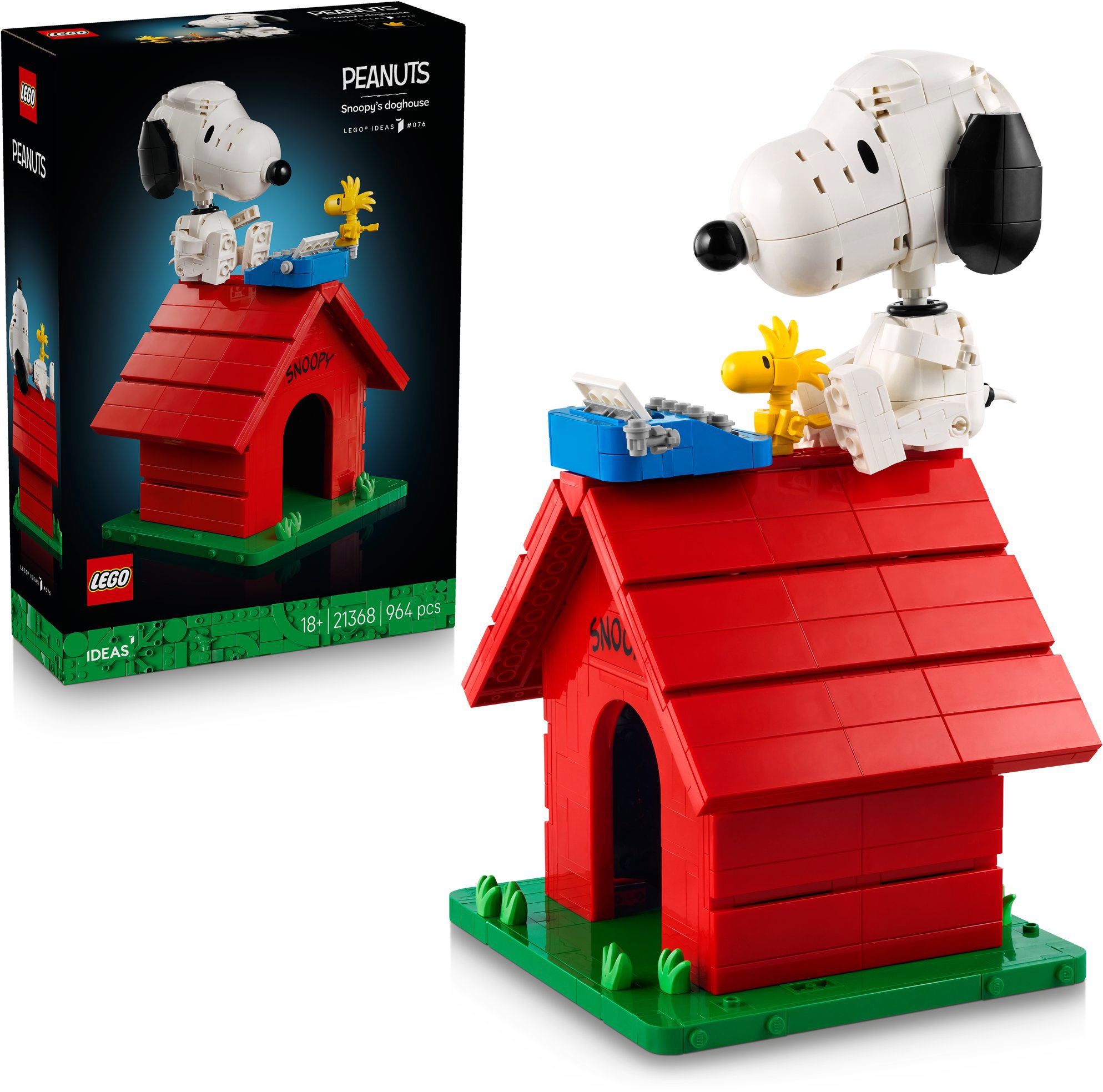 LEGO stavebnice LEGO® Ideas 21368 Peanuts: Snoopyho bouda