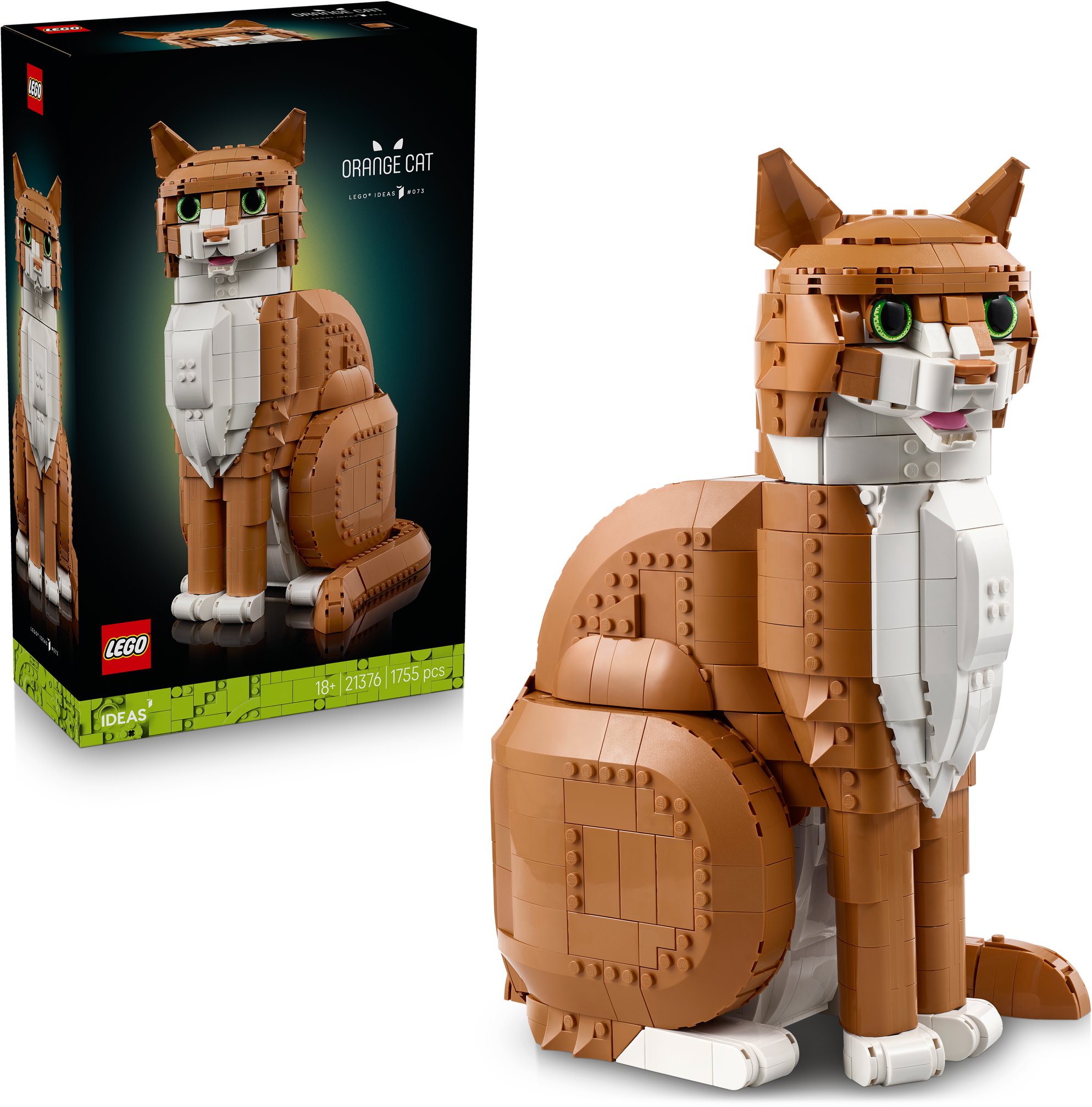 LEGO stavebnice LEGO® Ideas 21376 Oranžová kočka