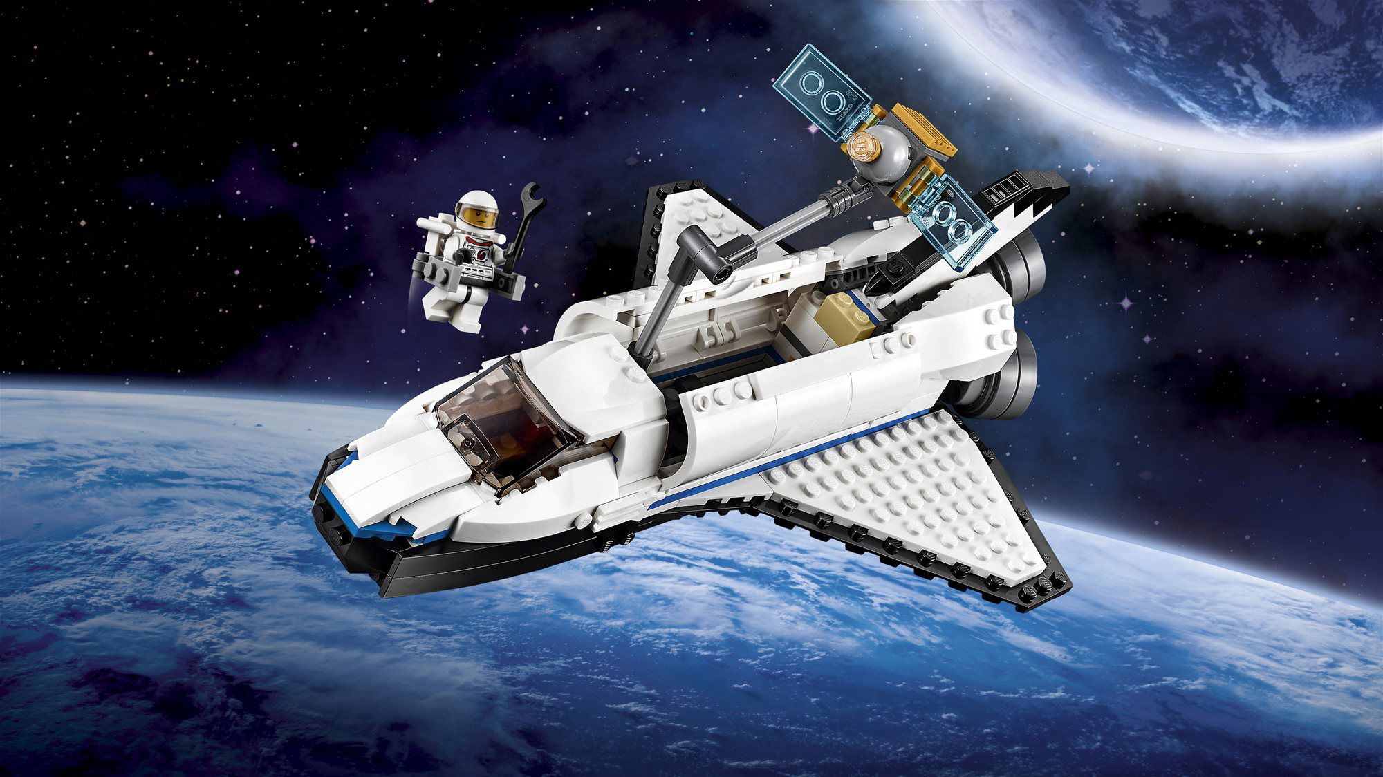 Lego creator space shuttle cheap explorer 31066