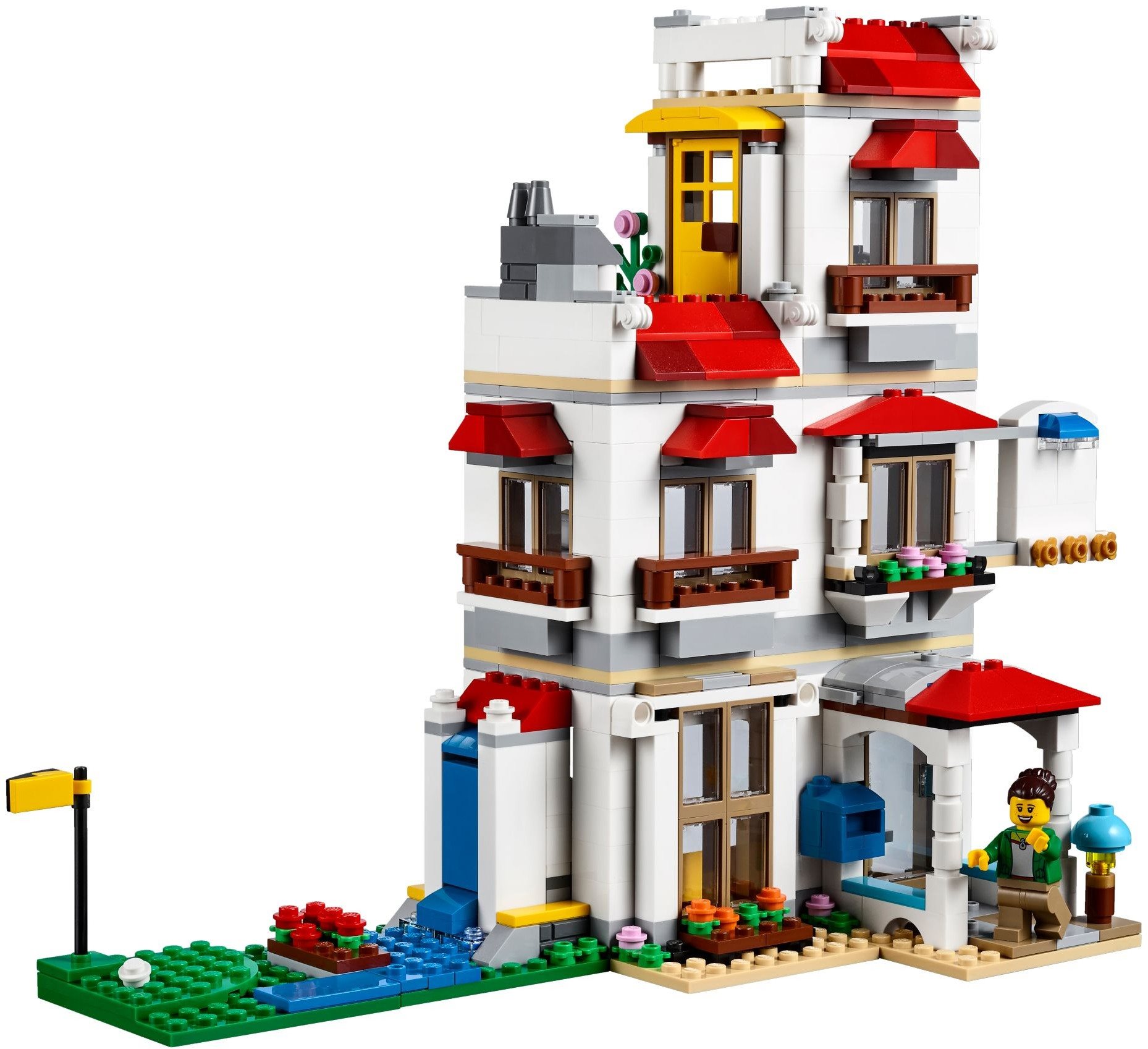 LEGO Creator 31069 Modular Family Villa Building Set Alza.cz