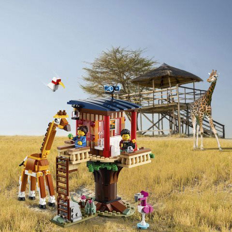 LEGO Creator 31116 Safari Wildlife Tree House - LEGO Set | alza.sk