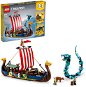 LEGO stavebnice LEGO® Creator 31132 Vikingská loď a mořský had - LEGO stavebnice