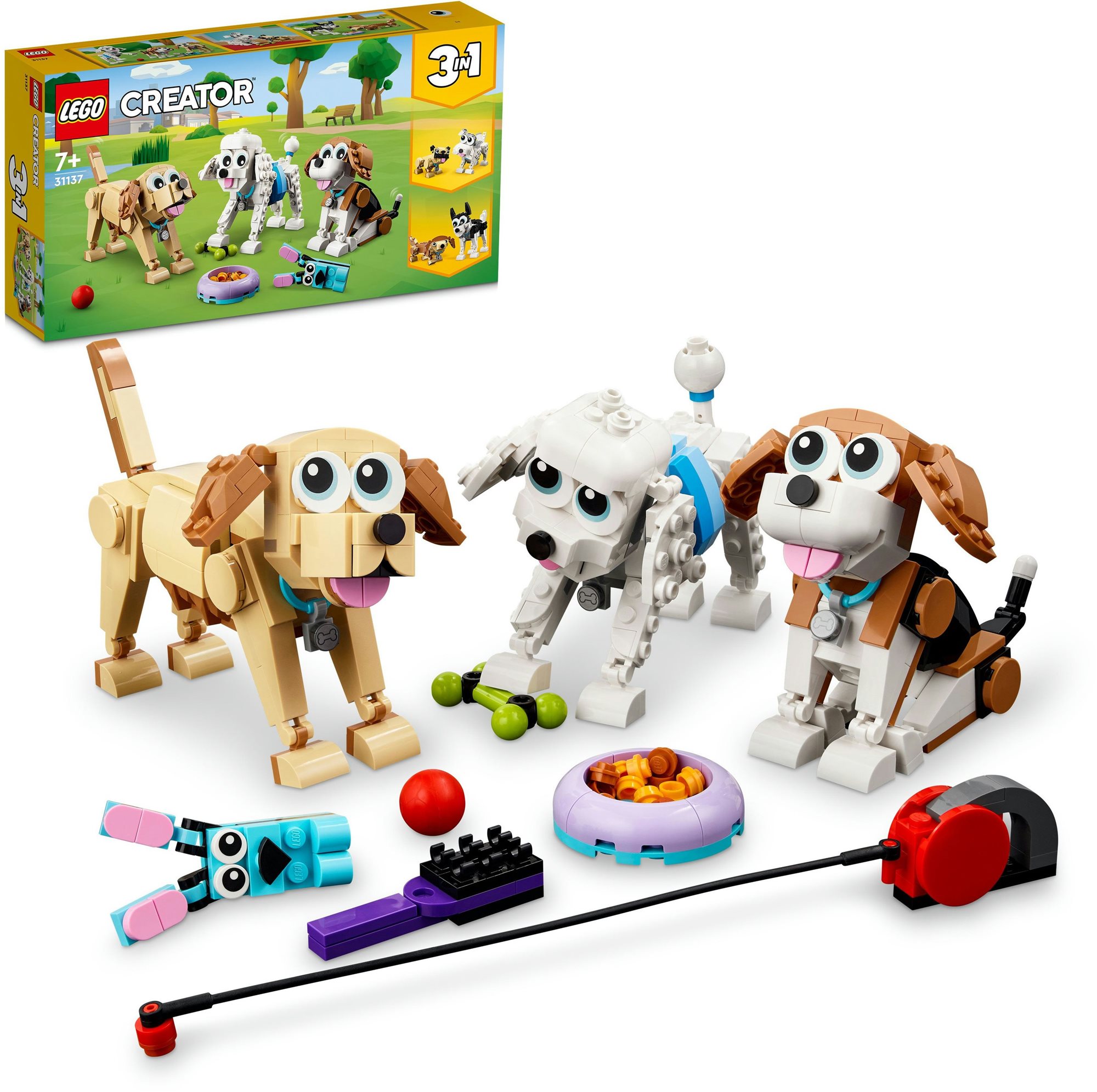 LEGO® Creator 3 in 1 Cuki kutyusok 31137
