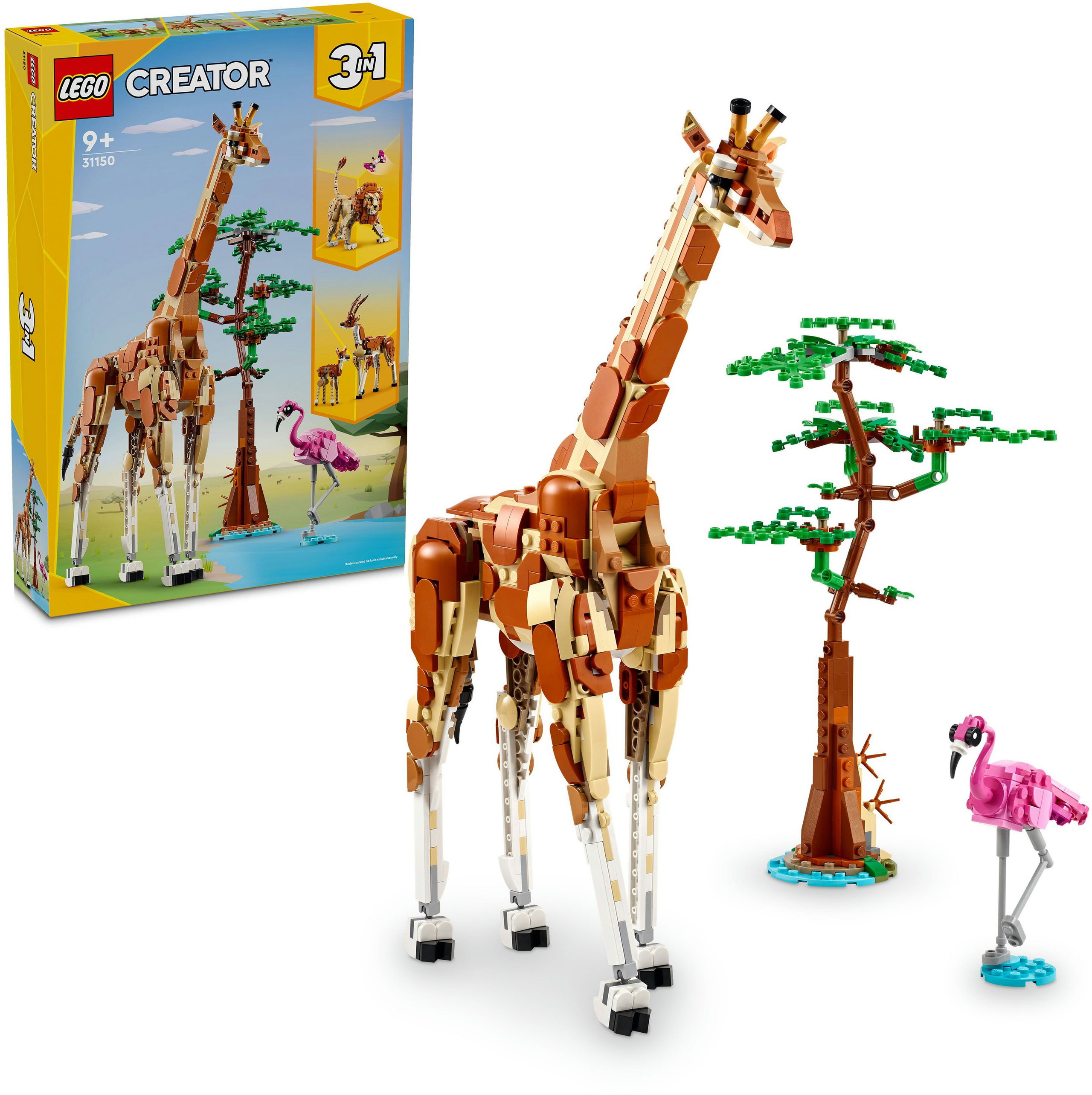 LEGO® Creator 3 in 1 Afrikai vadállatok 31150