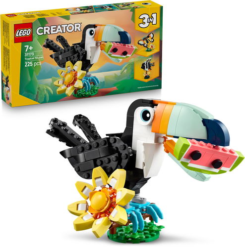 LEGO® Creator 3 v 1 31173 Wilde Tiere: Tropischer Tukan - LEGO-Bausatz - Hauptbild