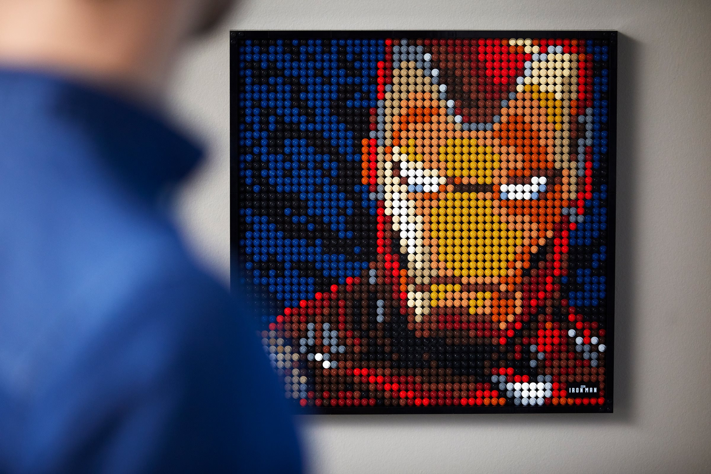 Iron man outlet mosaic lego